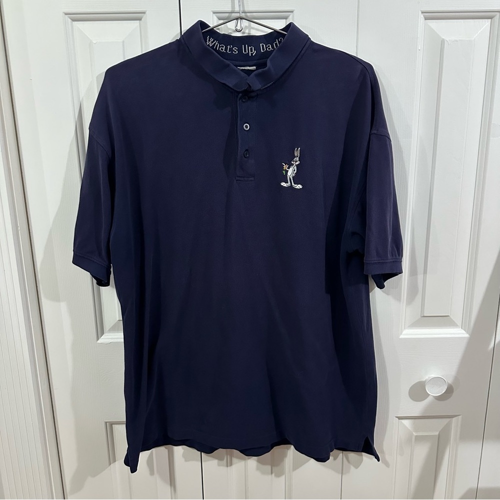 Vintage Bugs Bunny What’s Up Dad Polo